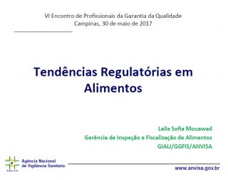 Capa palestra ANVISA
