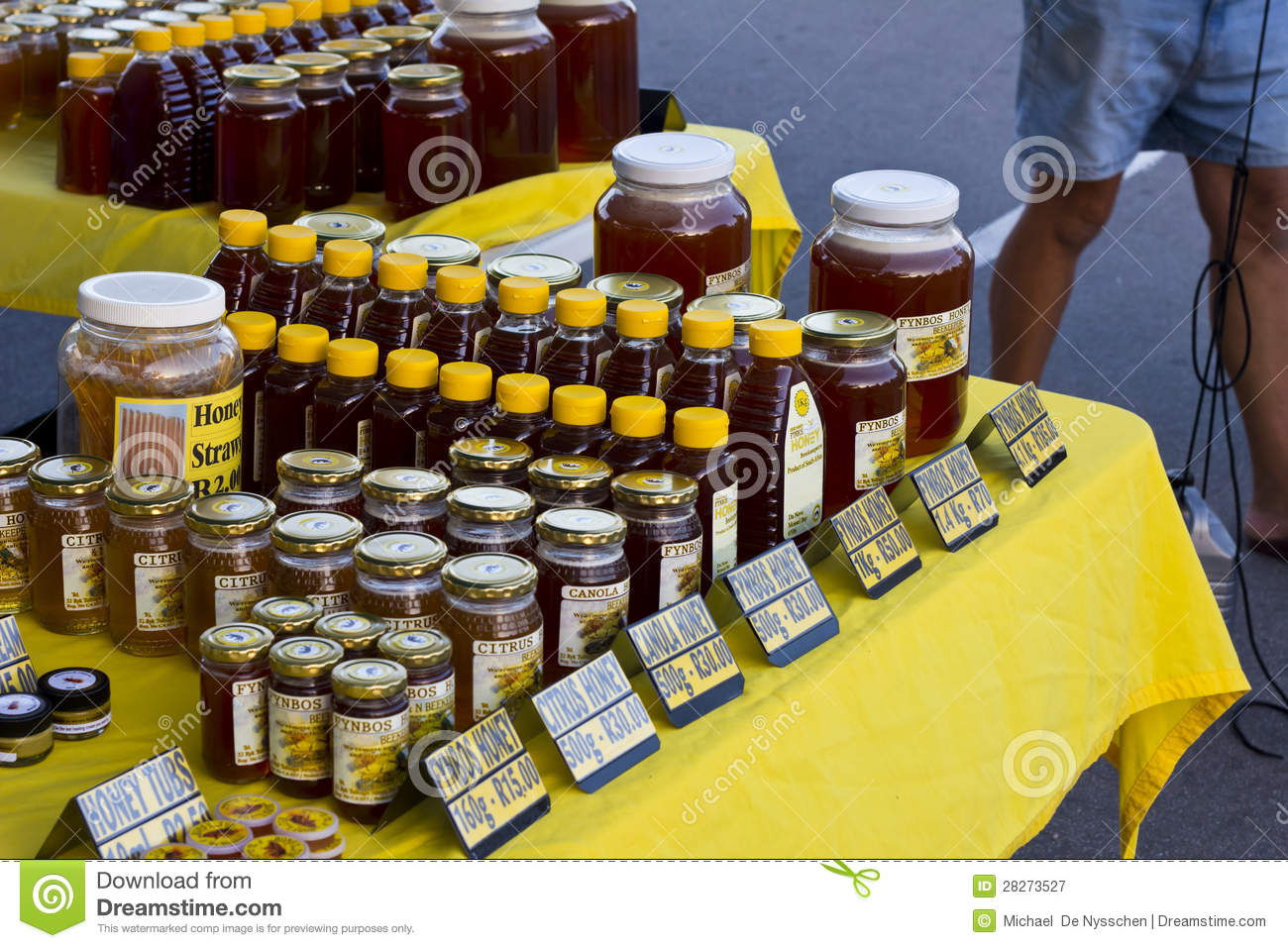 Produtos feitos a base de mel