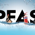 "Imagem ilustrativa mostrando exemplos de produtos na indústria de alimentos que podem conter PFAS, como embalagens de alimentos e equipamentos de processamento, destacando os riscos associados à contaminação por essas substâncias."